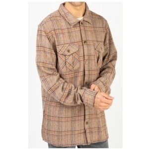 Rhythm Plaid Flannel Shirt Size S